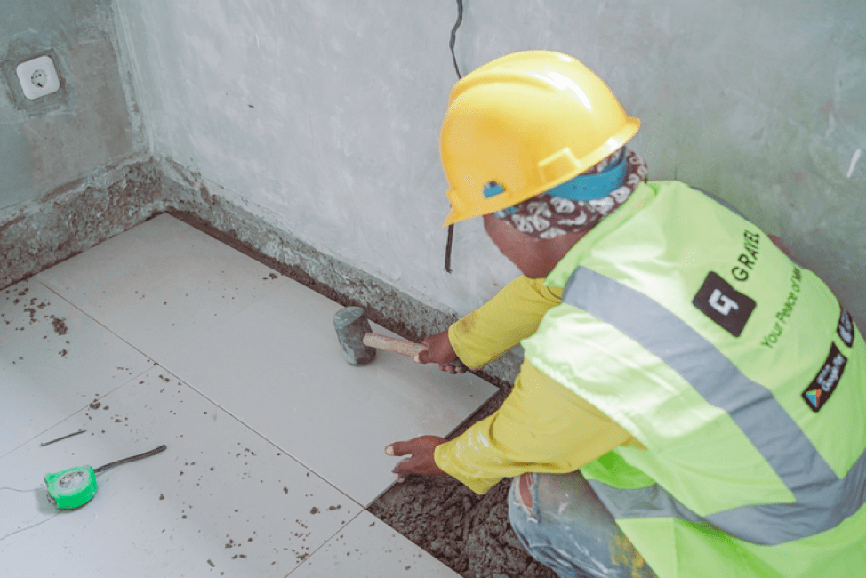 KV lantai bergelombang