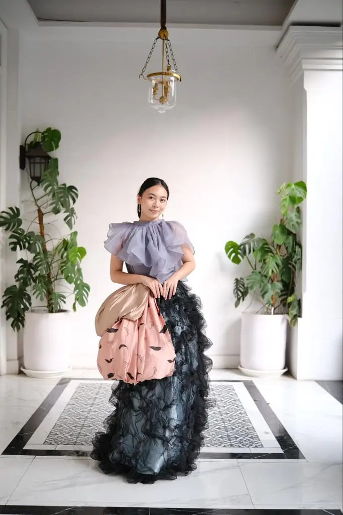 Puteri Batik Remaja Tingkat Nasional 2022 Nathania Ardelia Elfadi